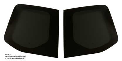 SET Hecktürenscheiben - links & rechts