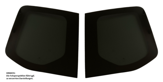 SET Hecktürenscheiben - links & rechts